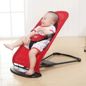 Silla Mecedora Bebe Funda Relajante + Vajilla Silicona Para Bebe